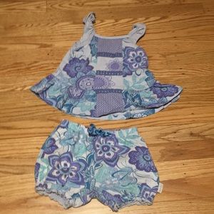 Boho baby set — whimsical spring look!